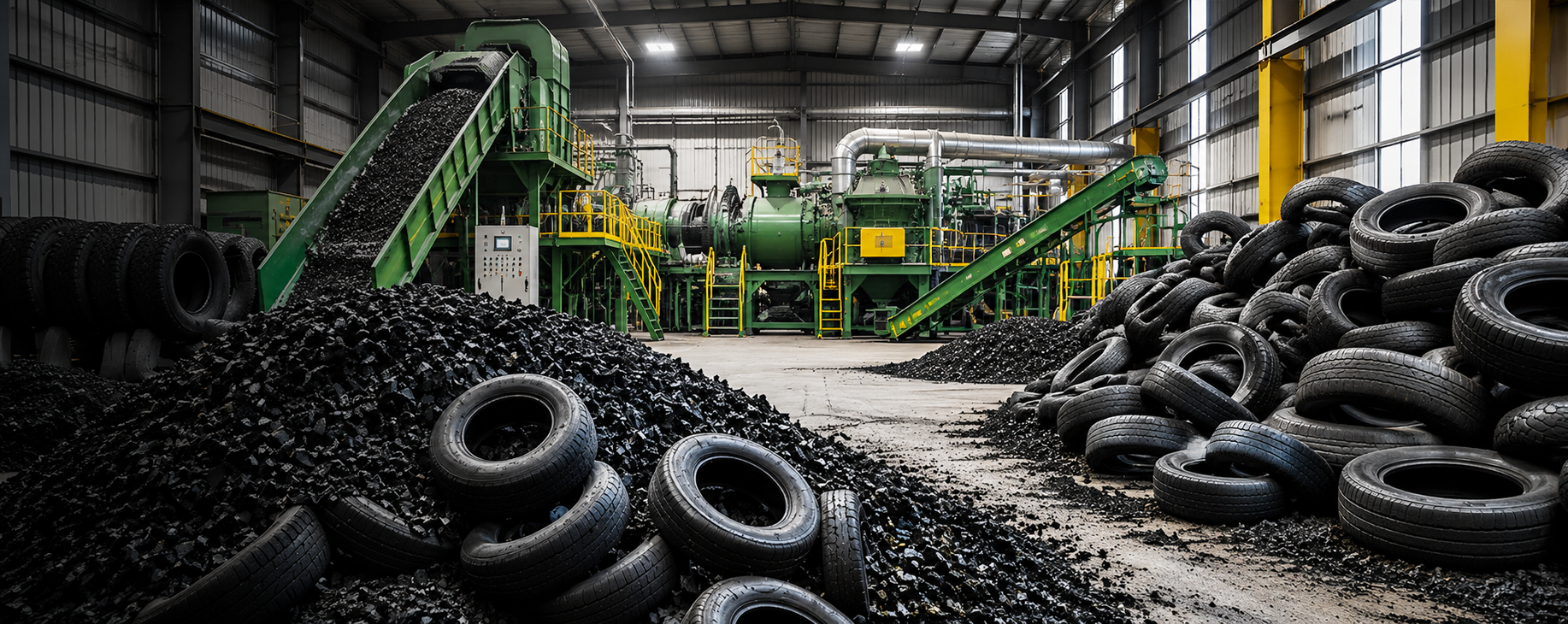 Tyre recycling facility — sustainable future